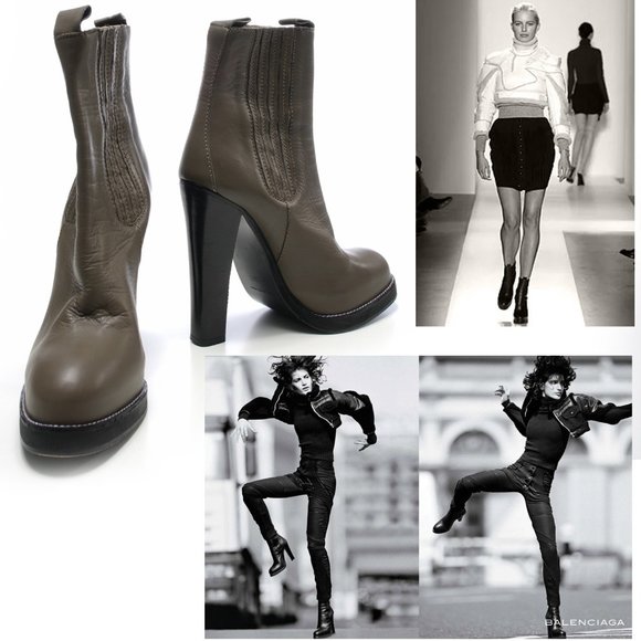 Balenciaga Collectors / Archive ankle boots - runway-era Nicolas Ghesquière - Picture 2 of 15